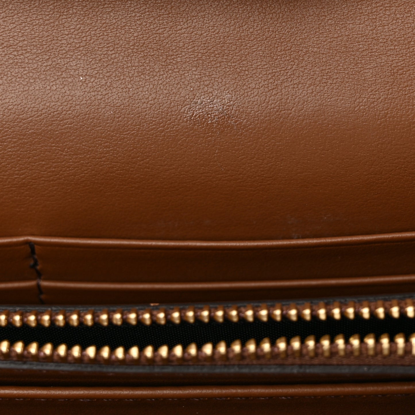 Derby Calfskin House Check Henley Wallet On Chain Tan