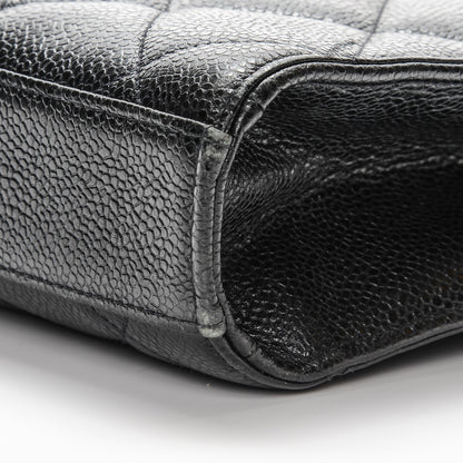 Chanel Caviar Quilted Briefcase Laptop Bag Black 10 of 13