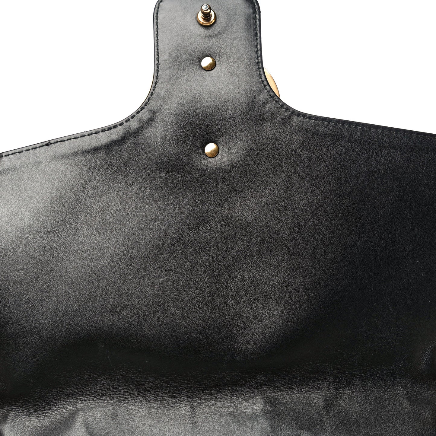 Calfskin Matelasse Large GG Marmont Shoulder Bag Black