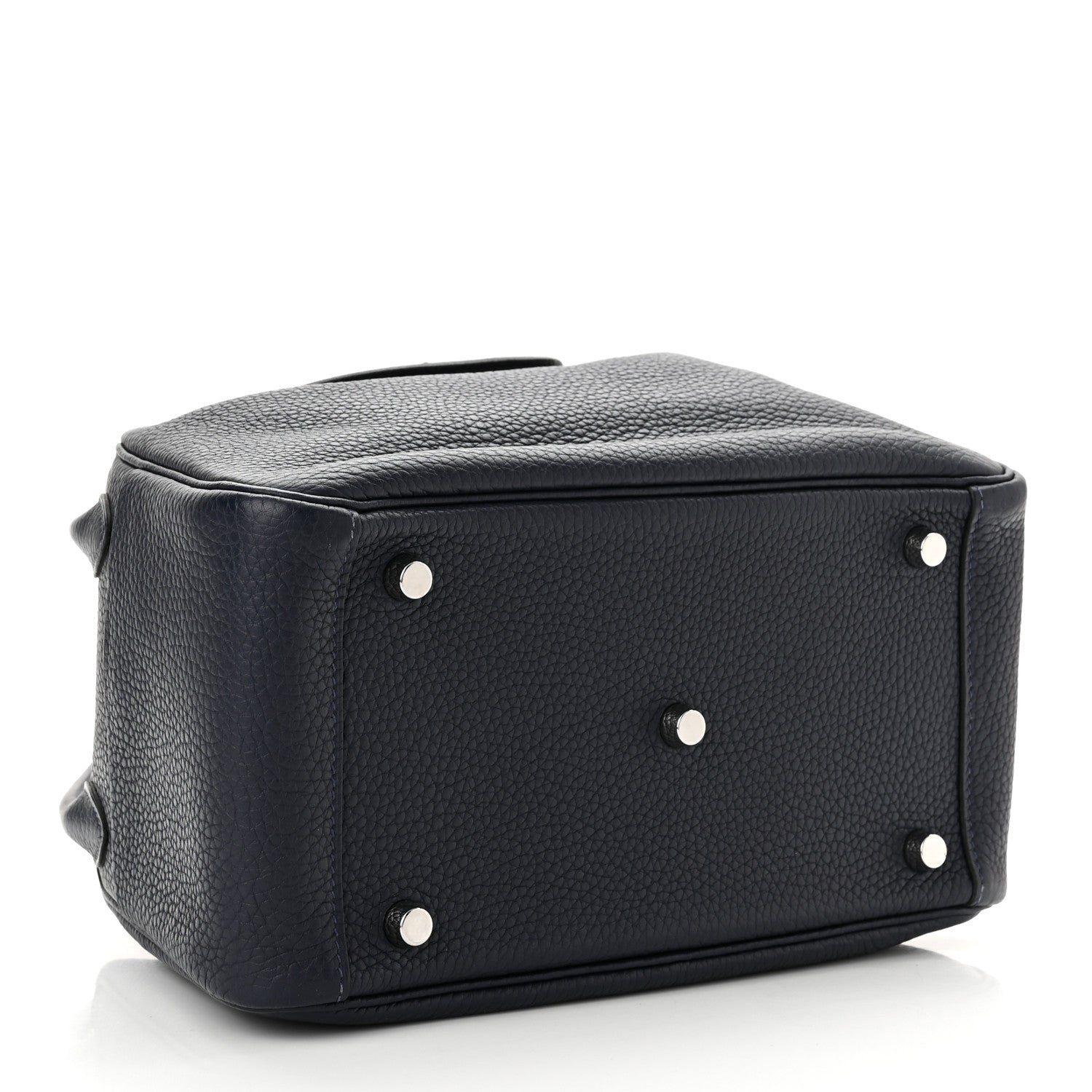 Hermes Taurillon Clemence Lindy 26 Bleu Nuit 4 of 9