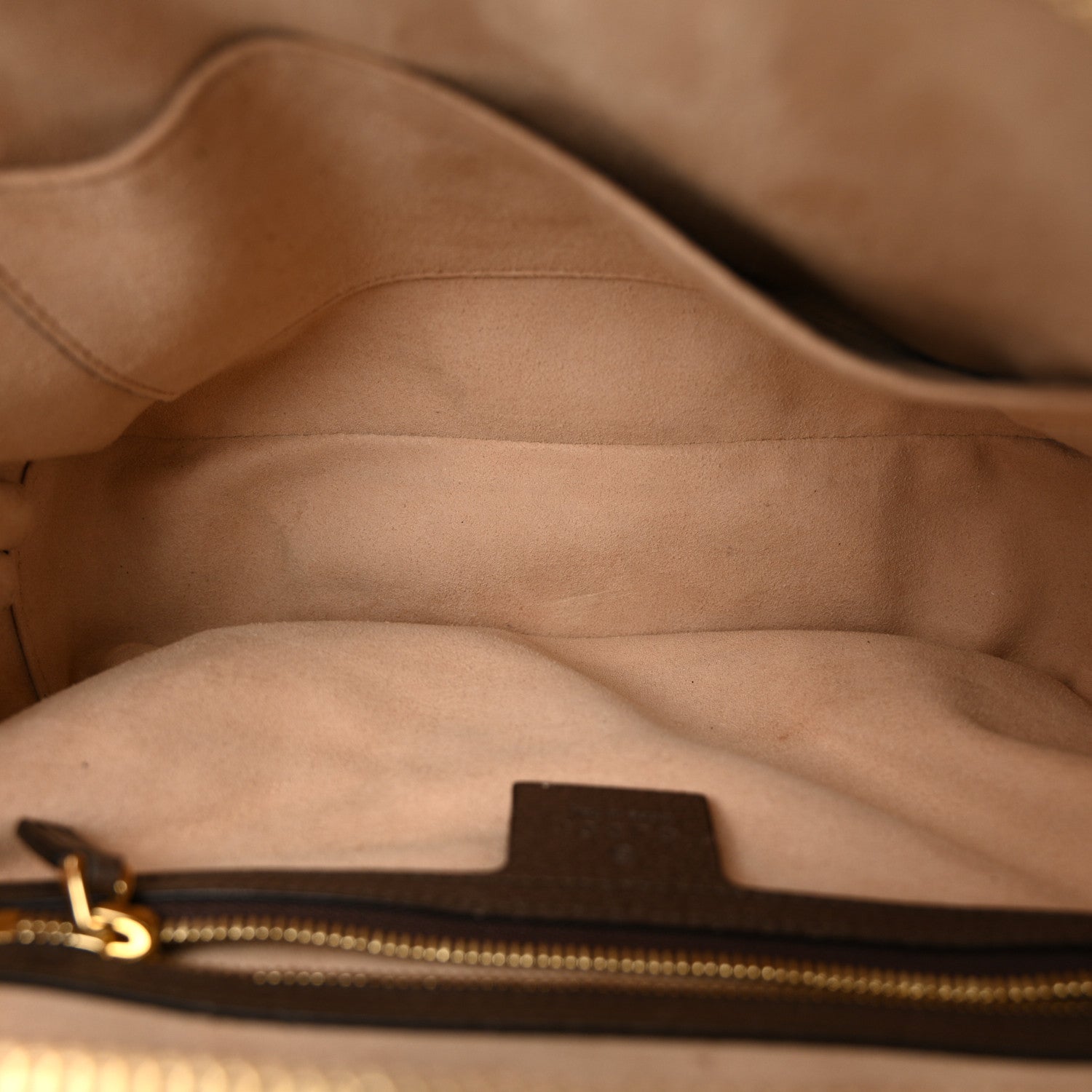 Gucci GG Supreme Monogram Web Small Ophidia Top Handle Shoulder Bag Brown 5 of 13