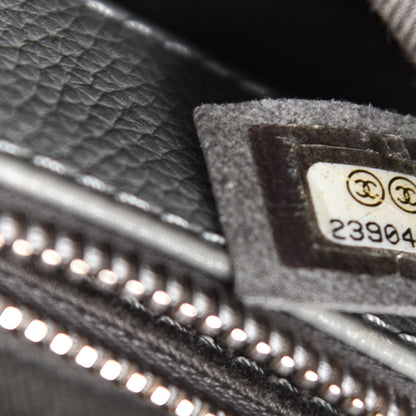 Chanel Grained Calfskin Small Neo Executive Shopper Tote Grey 9 of 11