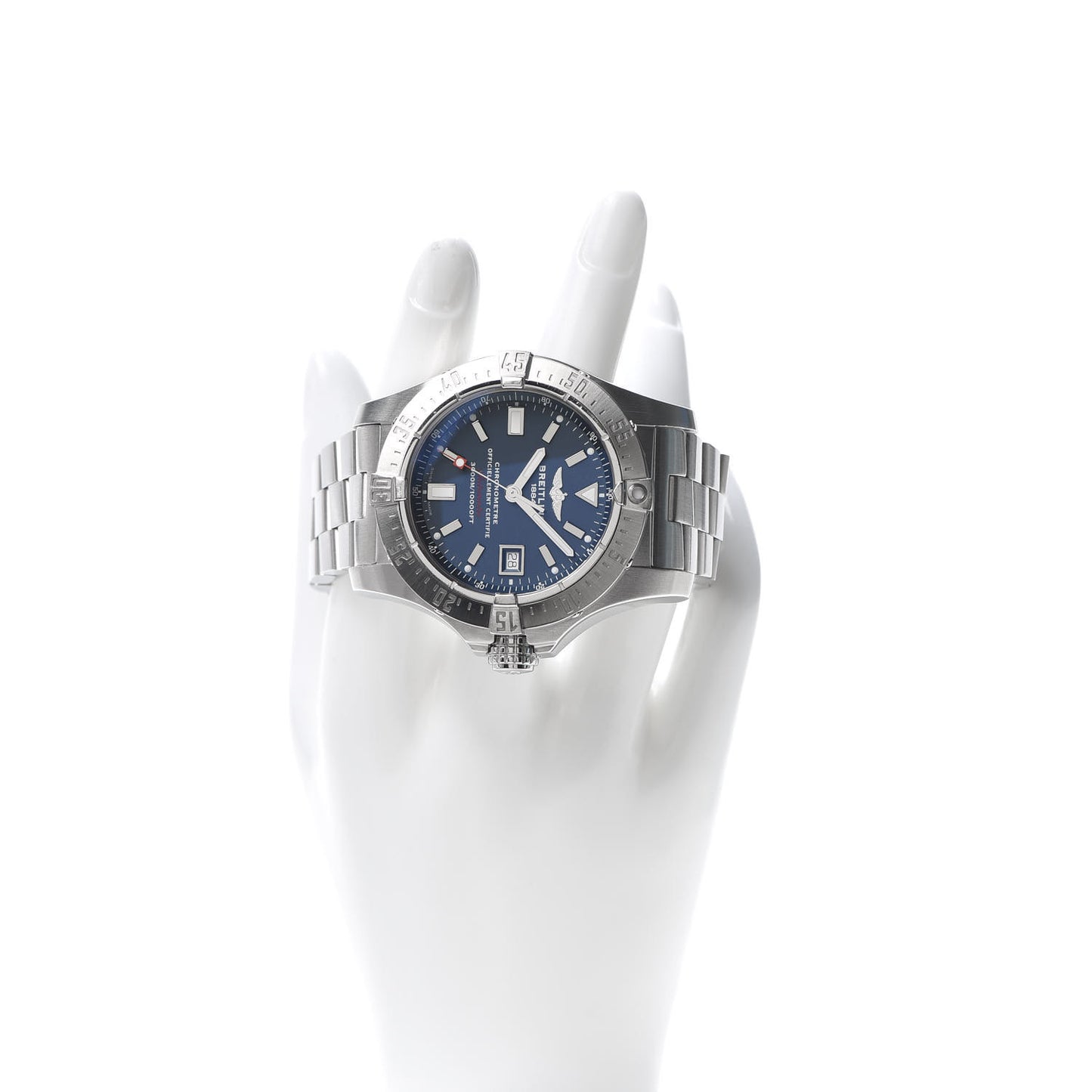 Stainless Steel 45mm Avenger Seawolf Automatic Watch Blue A1733010