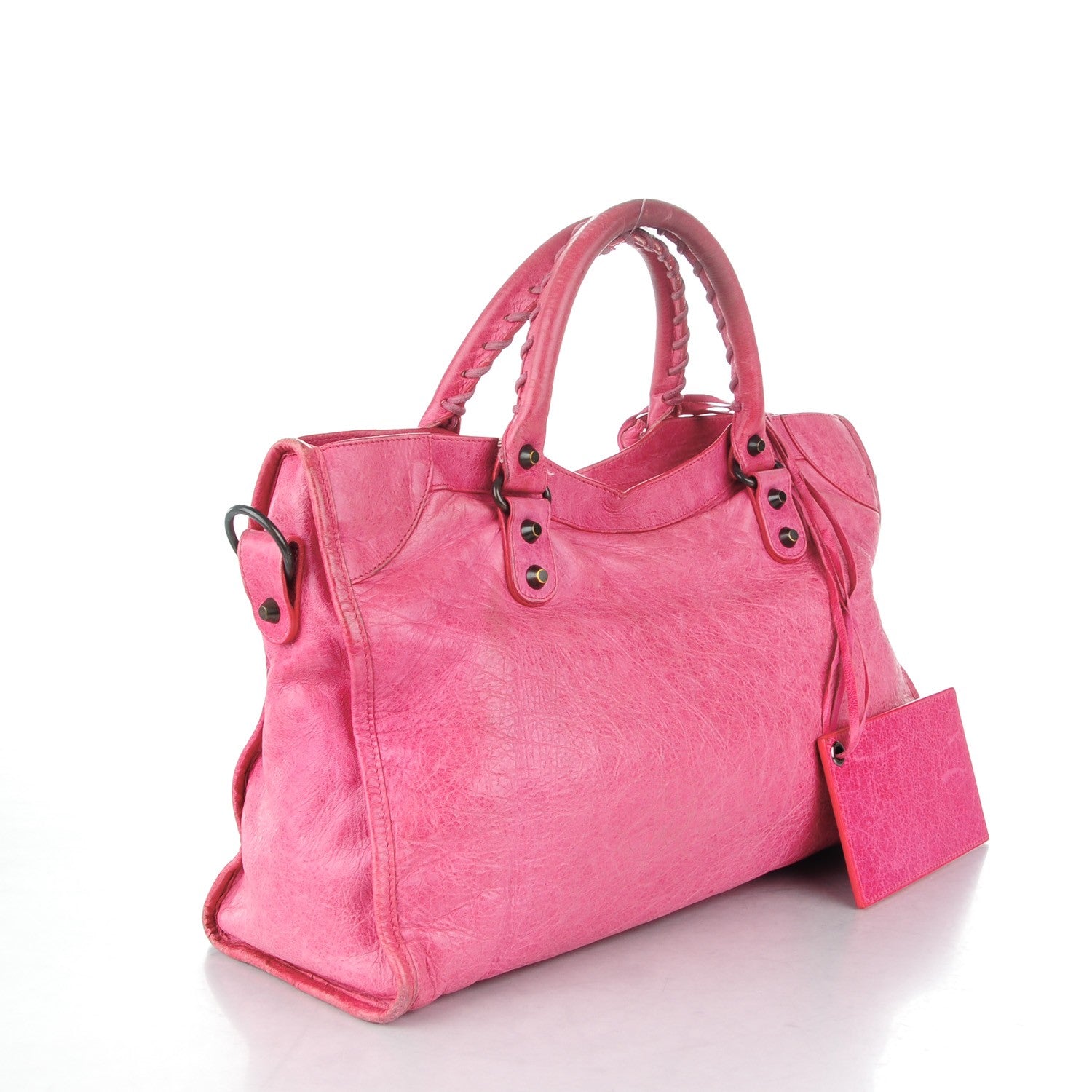 Balenciaga Agneau Classic Hardware City Sorbet 3 of 8