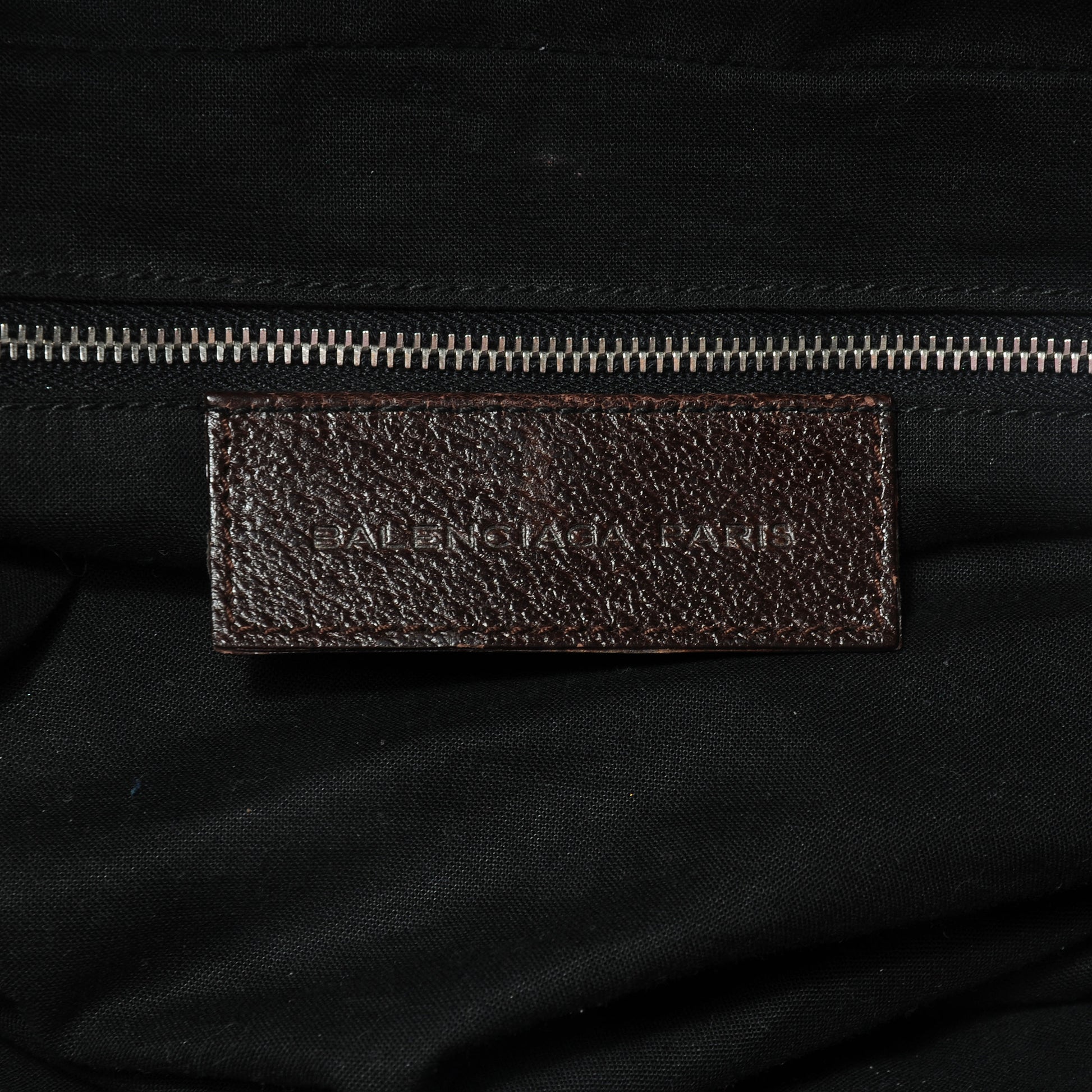 Balenciaga Denim Box Bag Chocolate 6 of 7