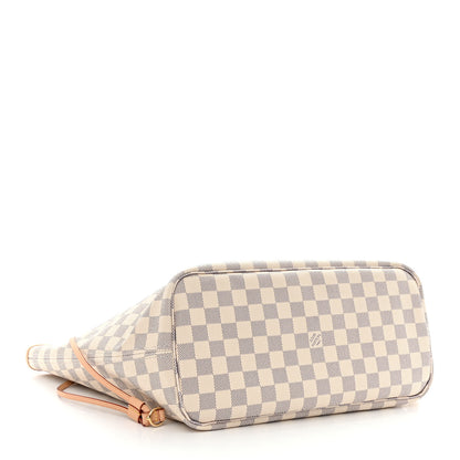 Louis Vuitton LOUIS VUITTON Damier Azur Neo Neverfull MM Rose Ballerine 4 of 10