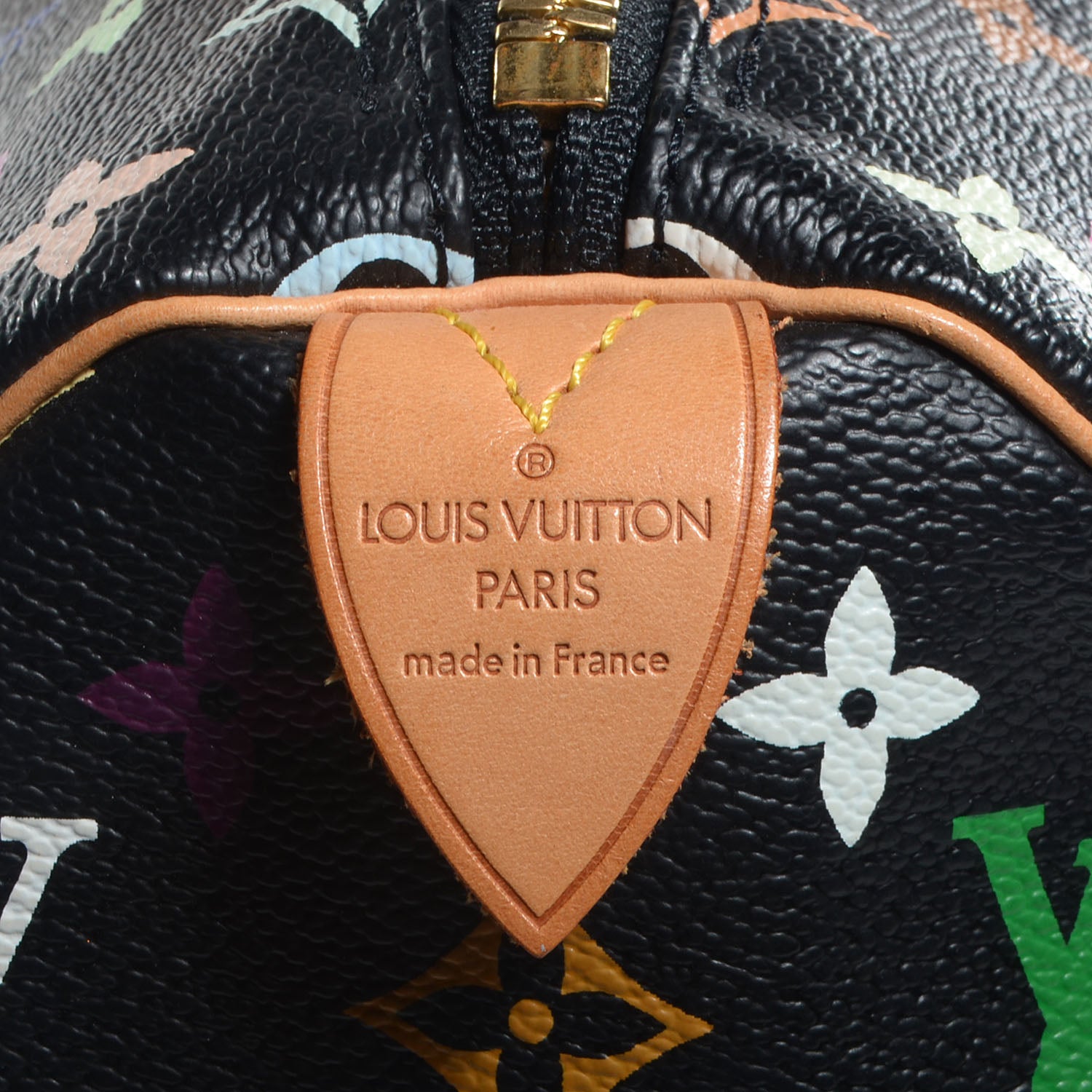 Louis Vuitton Monogram Multicolor Keepall 45 Black 7 of 7