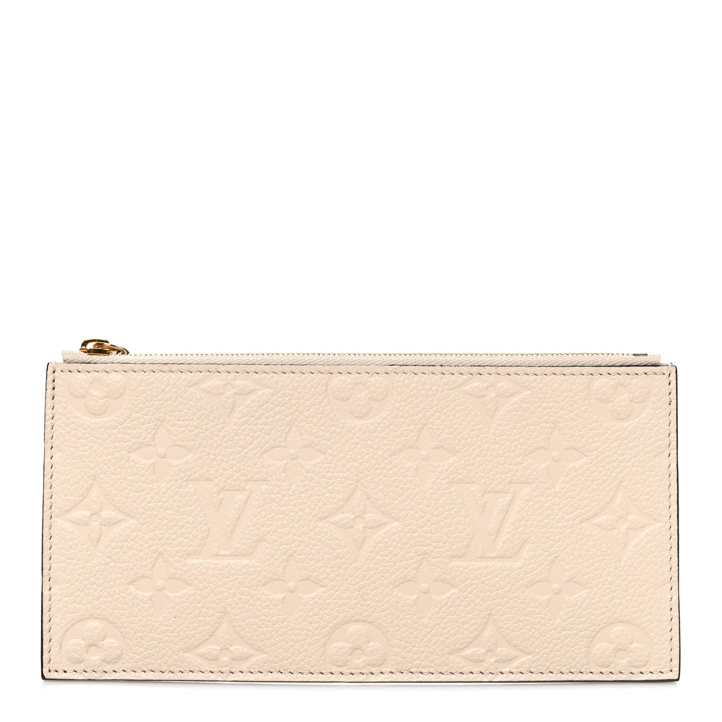 Empreinte Felicie Chain Wallet Zippered Insert Cream