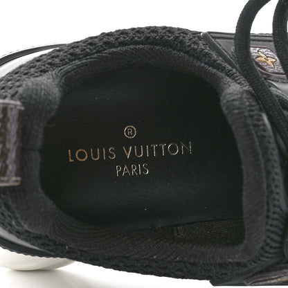 Louis Vuitton Technical Nylon Monogram Rubber Aftergame Sneakers 35 Black 8 of 9