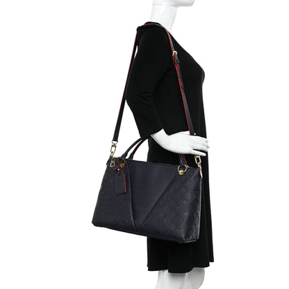 Louis Vuitton Empreinte V Tote MM Marine Rouge 2 of 9