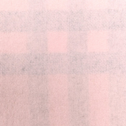 Burberry Cashmere Giant Check Fringe Scarf Camel Ash Rose 5 of 5