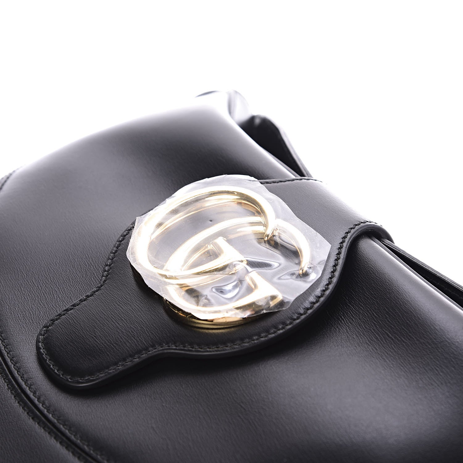 Gucci Calfskin Medium Arli Shoulder Bag Black 8 of 11