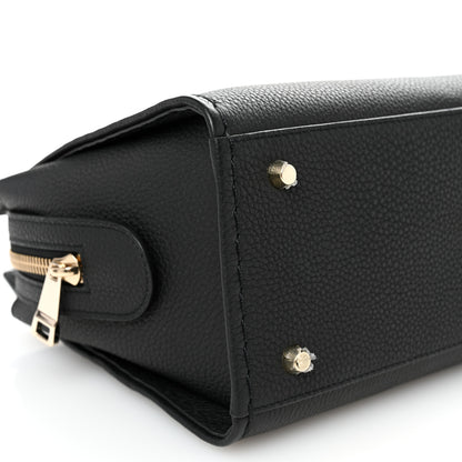 Chloe Grained Calfskin Small Edith Top Handle Bag Black 8 of 11
