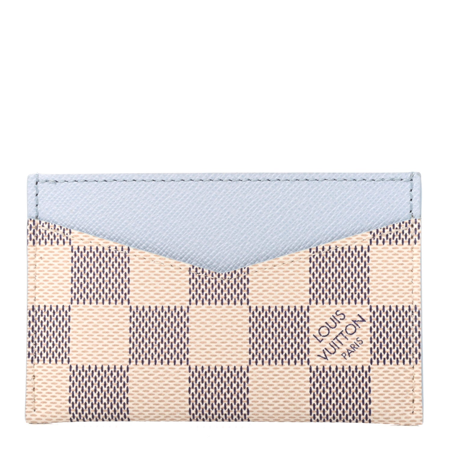 Louis Vuitton Damier Azur Daily Card Holder Olympe Blue 1 of 4