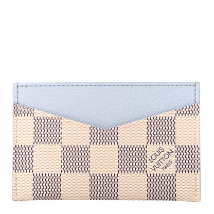 Louis Vuitton Damier Azur Daily Card Holder Olympe Blue 1 of 4