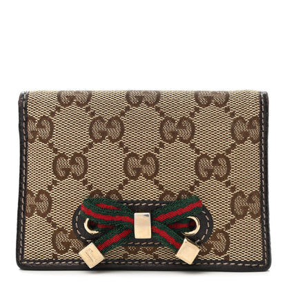 Gucci Monogram Travel Wallet Brown 1 of 7