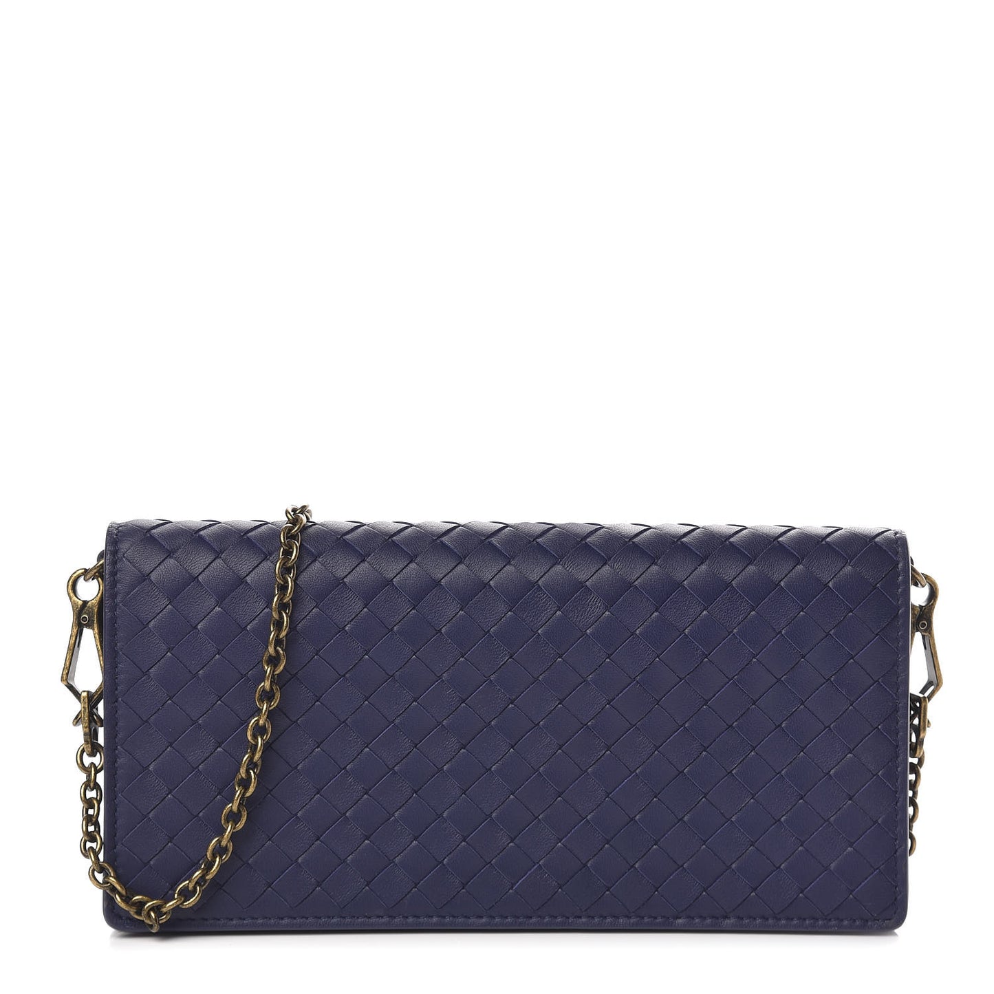 Nappa Intrecciato Continental Wallet on Chain Atlantic