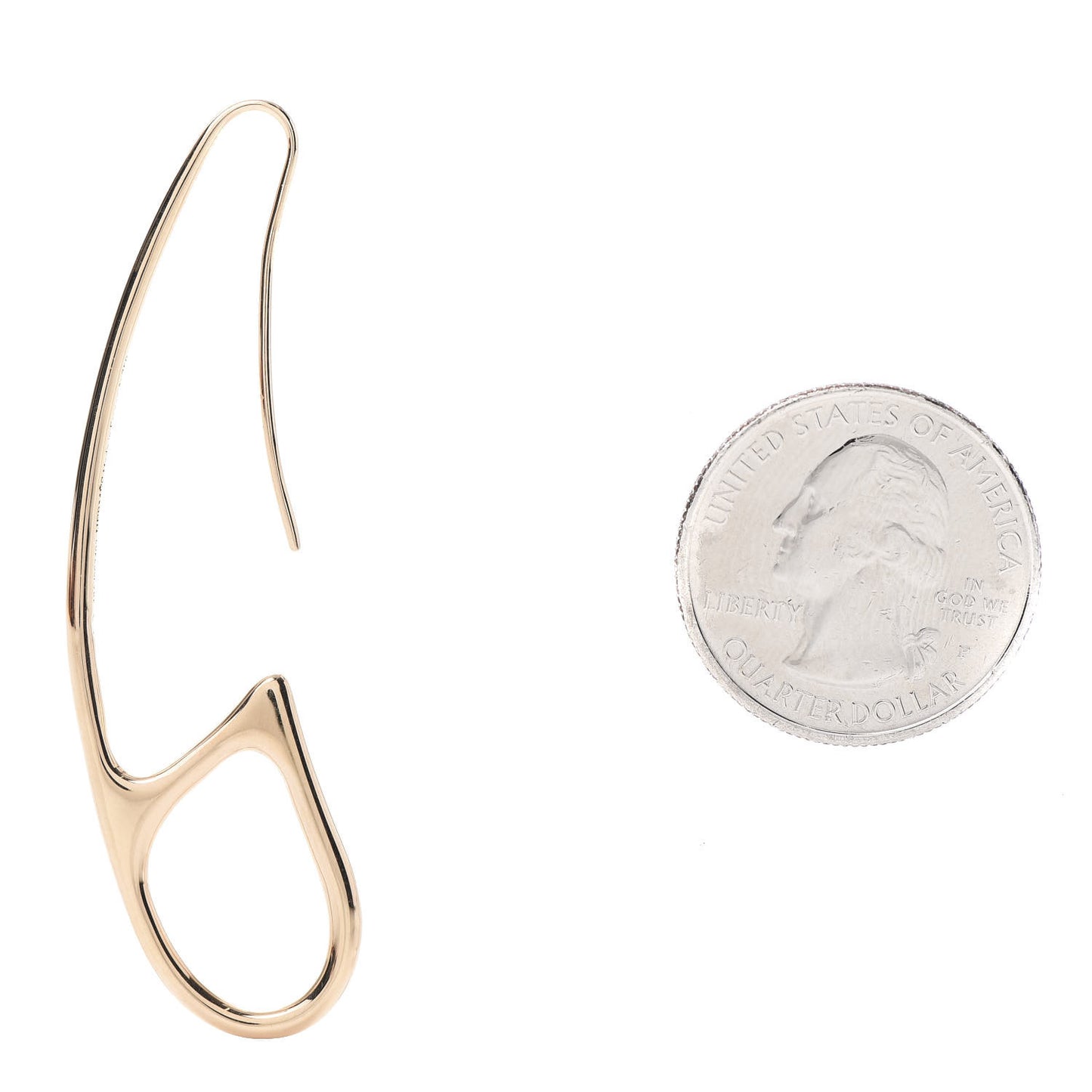 18K Rose Gold Chaine D'Ancre Punk Earrings