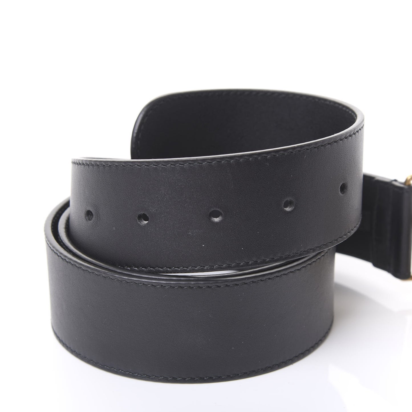 Calfskin Double G 40mm Belt 95 38 Black