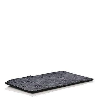 Louis Vuitton Empreinte Felicie Chain Wallet Zippered Insert Black 4 of 9