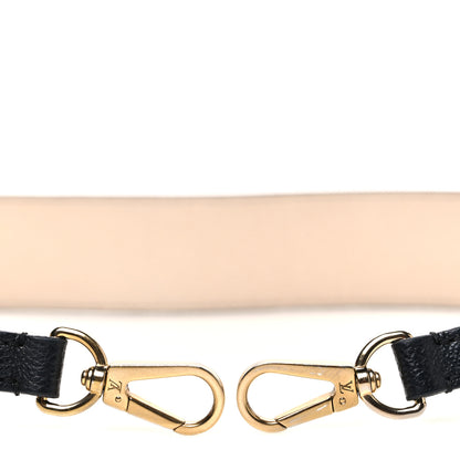 Louis Vuitton Empreinte Monogram Bandouliere Shoulder Strap Black Beige 3 of 4
