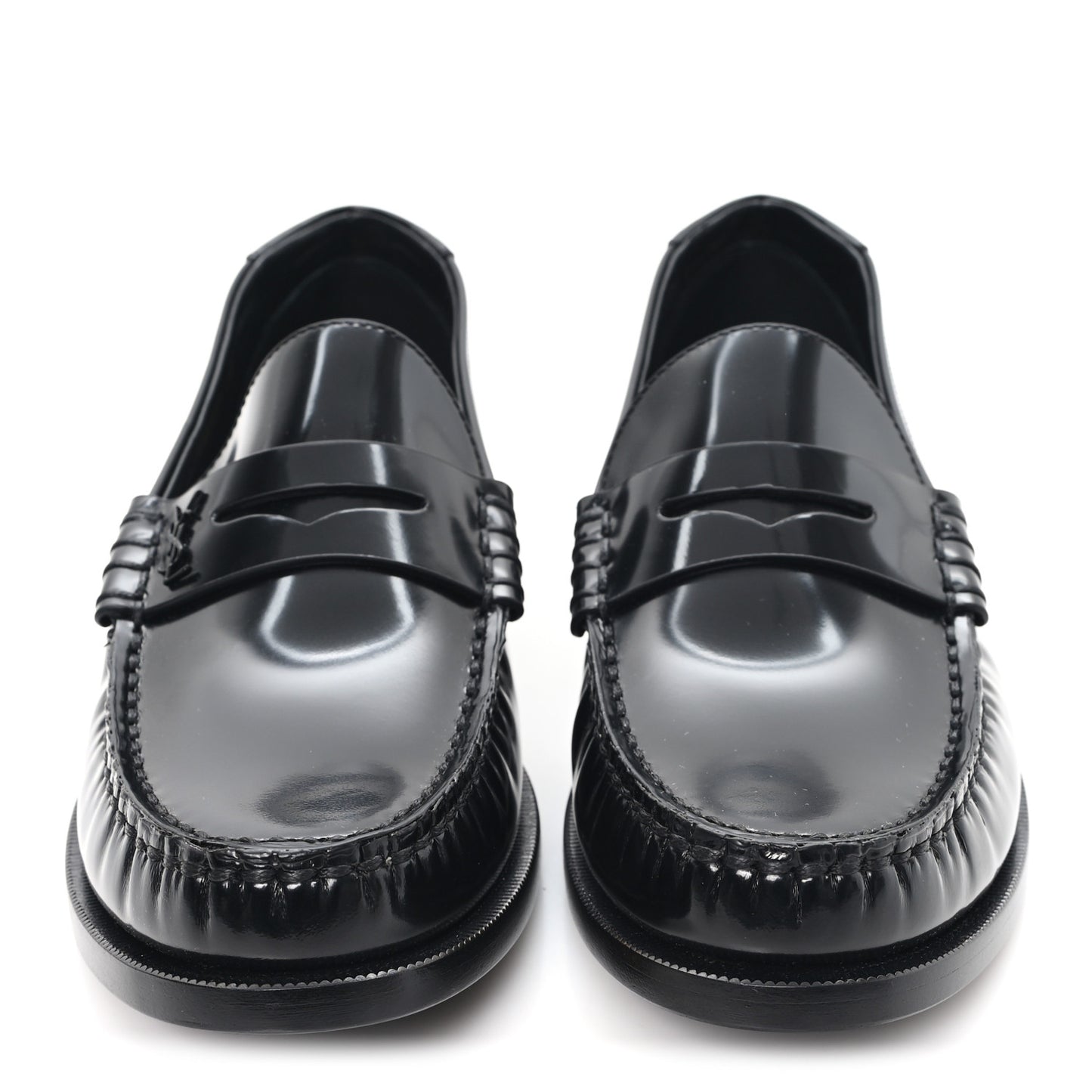 Magnum Calfskin Le Loafer 15 Moccasin 38 Black