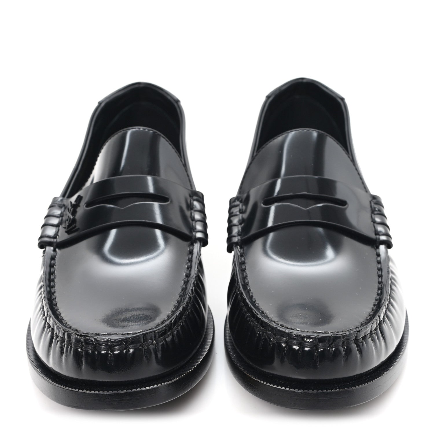 Saint Laurent Magnum Calfskin Le Loafer 15 Moccasin 38 Black 3 of 9