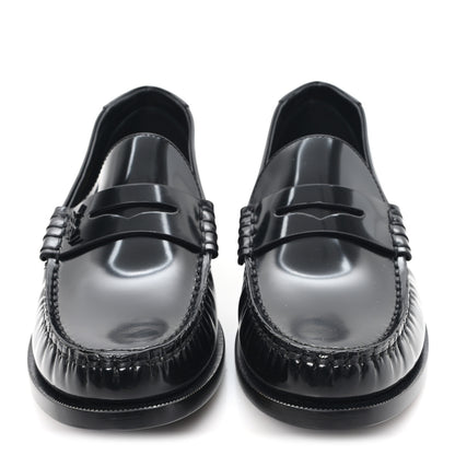 Saint Laurent Magnum Calfskin Le Loafer 15 Moccasin 38 Black 3 of 9