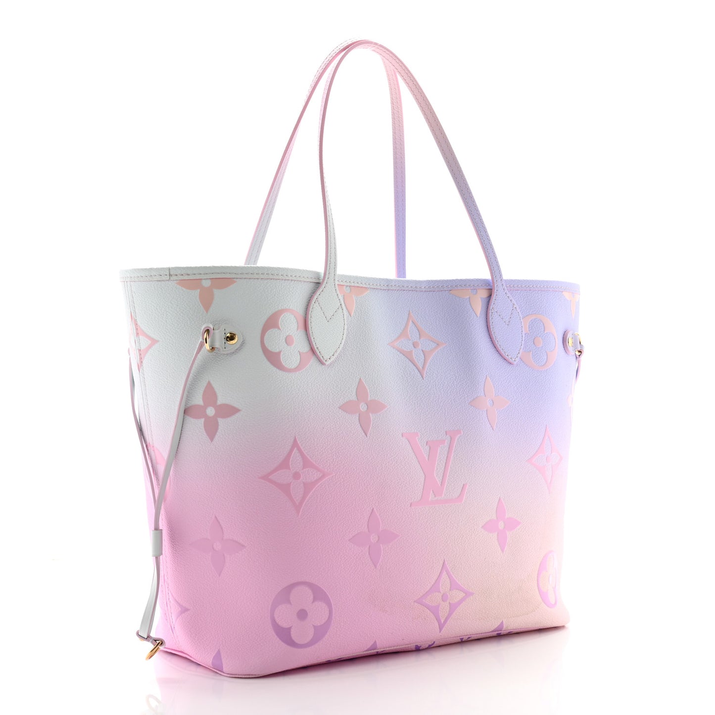 Monogram Giant Spring In The City Neverfull MM Sunrise Pastel