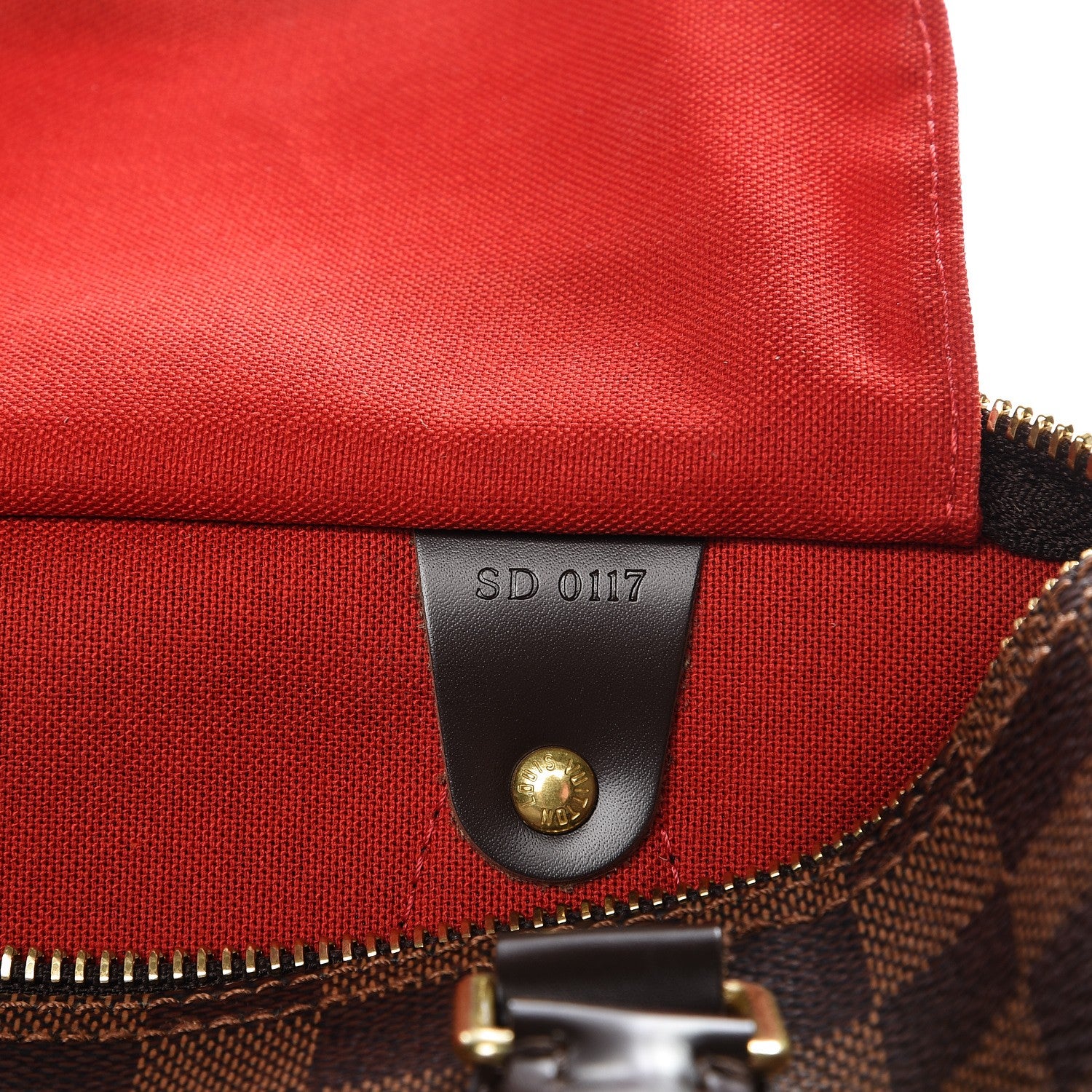 Louis Vuitton Damier Ebene Speedy 25 7 of 8