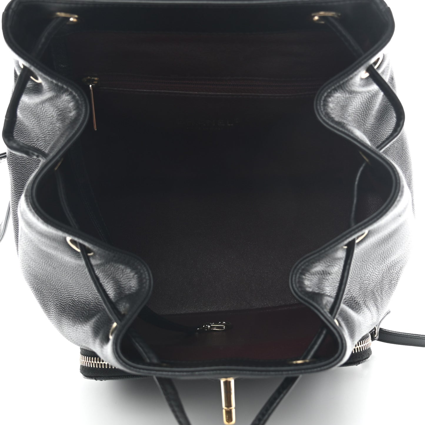 Caviar Quilted Business Affinity Backpack Black