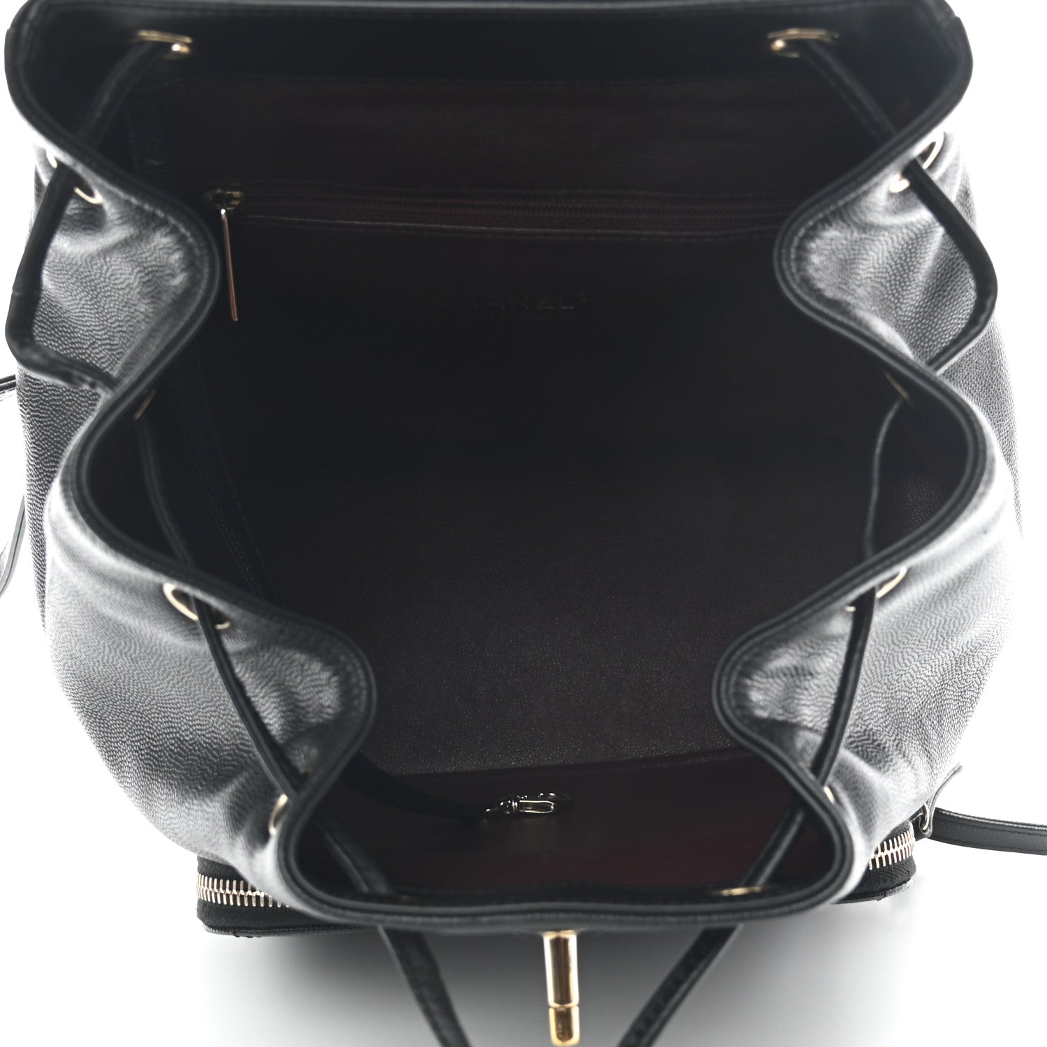 Chanel Caviar Quilted Business Affinity Backpack Black 5 of 9