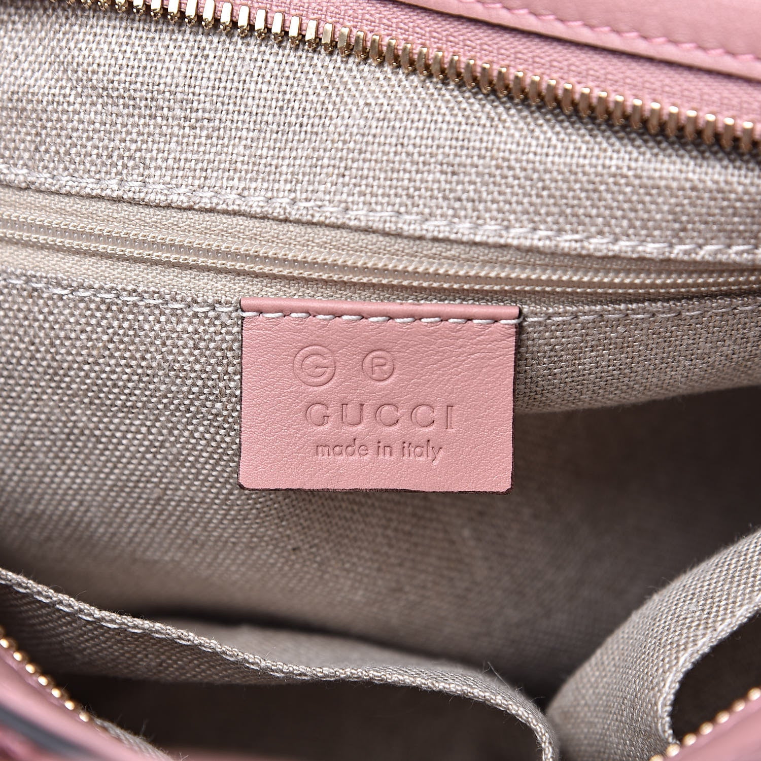 Gucci Microguccissima Small Bree Tote Soft Pink 6 of 9