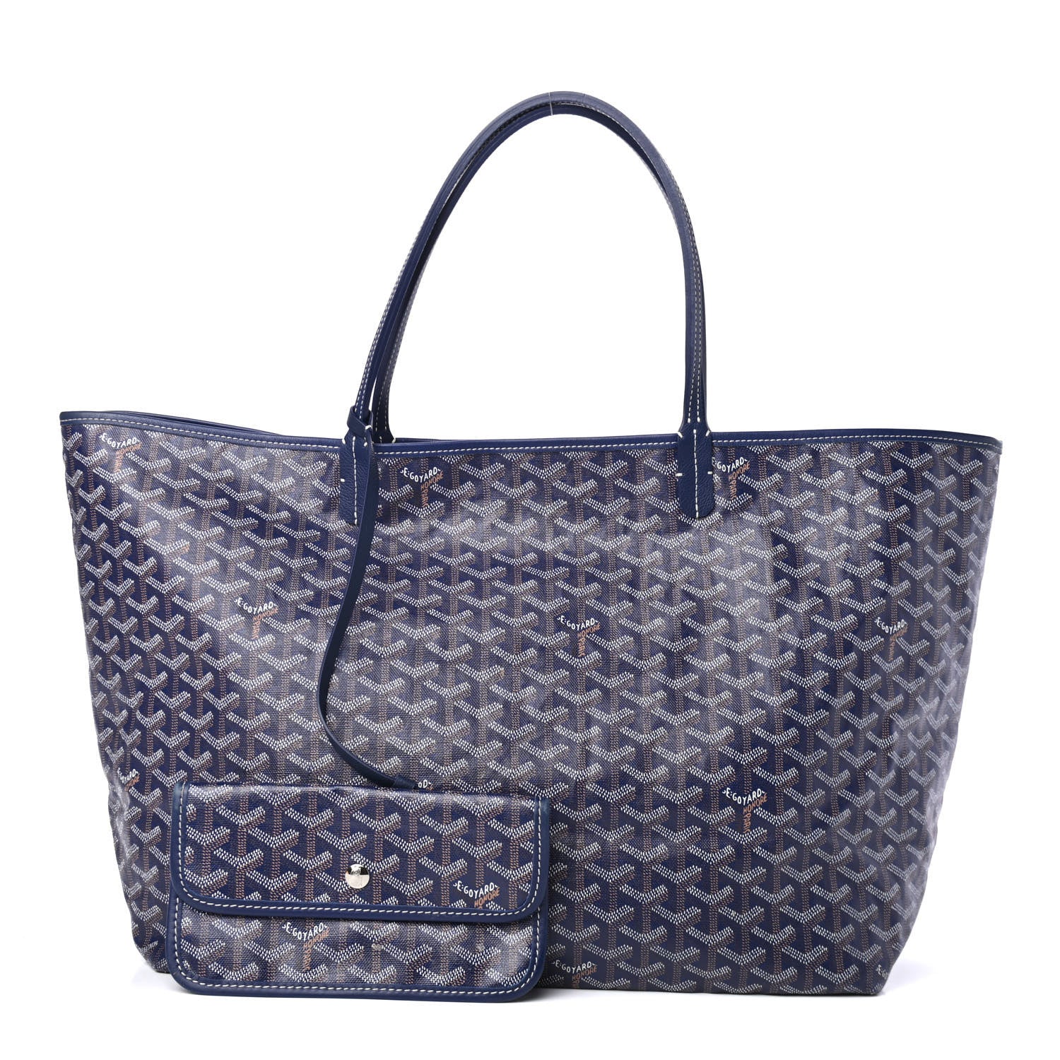 Goyard Goyardine Saint Louis GM Navy 1 of 4