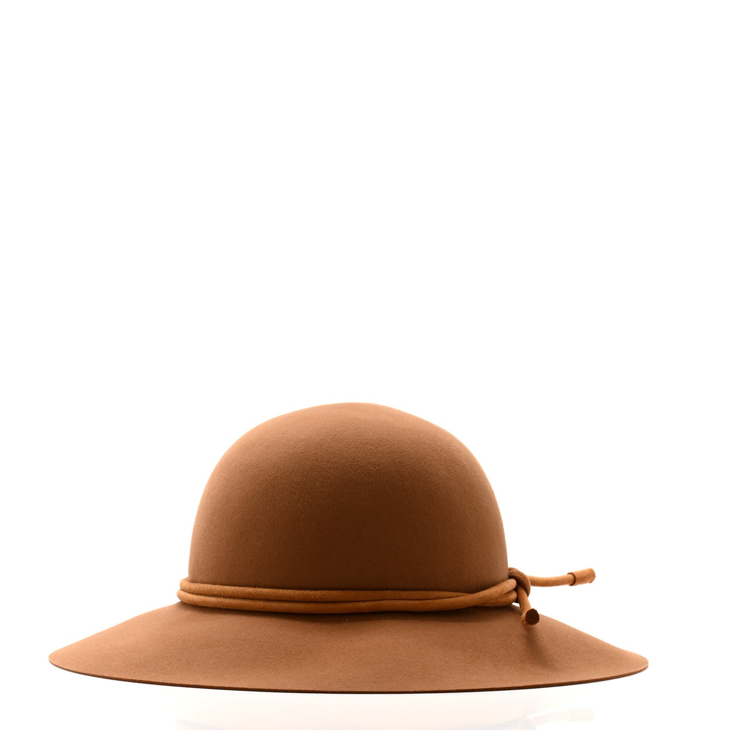 Rabbit Felt Lambskin Vicky Hat 56 Beige
