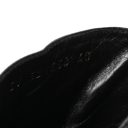 Saint Laurent Nappa Tribtoo 105 Lace Up Booties 40 Black 7 of 7