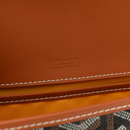 Goyard Goyardine Belvedere II PM Messenger Bag Black Gold 6 of 9