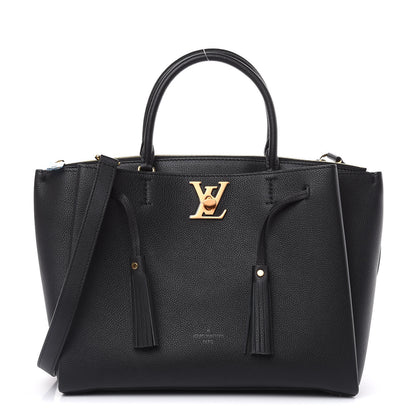 Louis Vuitton Calfskin Lockmeto Black 1 of 8