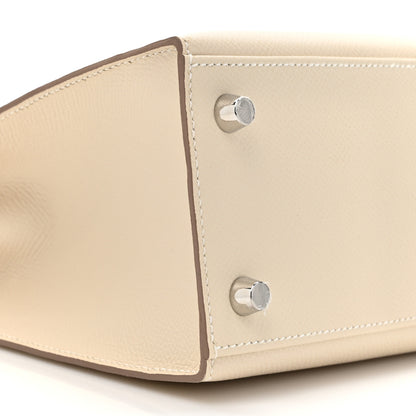 Hermes Epsom Kelly Sellier 25 Craie 10 of 13