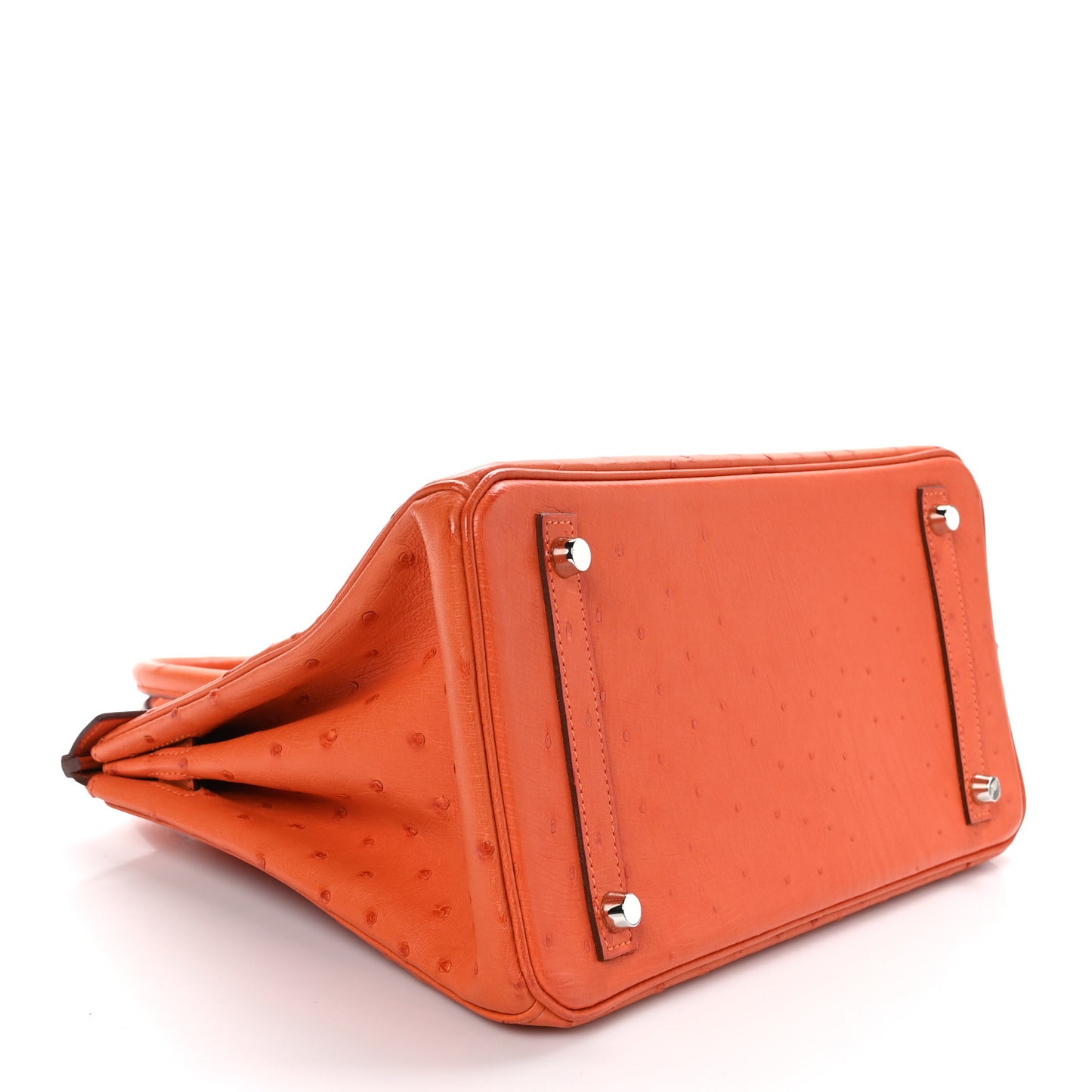 Ostrich Birkin 30 Orange