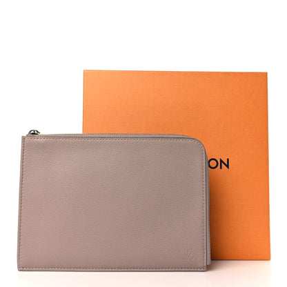 Louis Vuitton Calfskin Pochette Jour PM Taupe 9 of 9