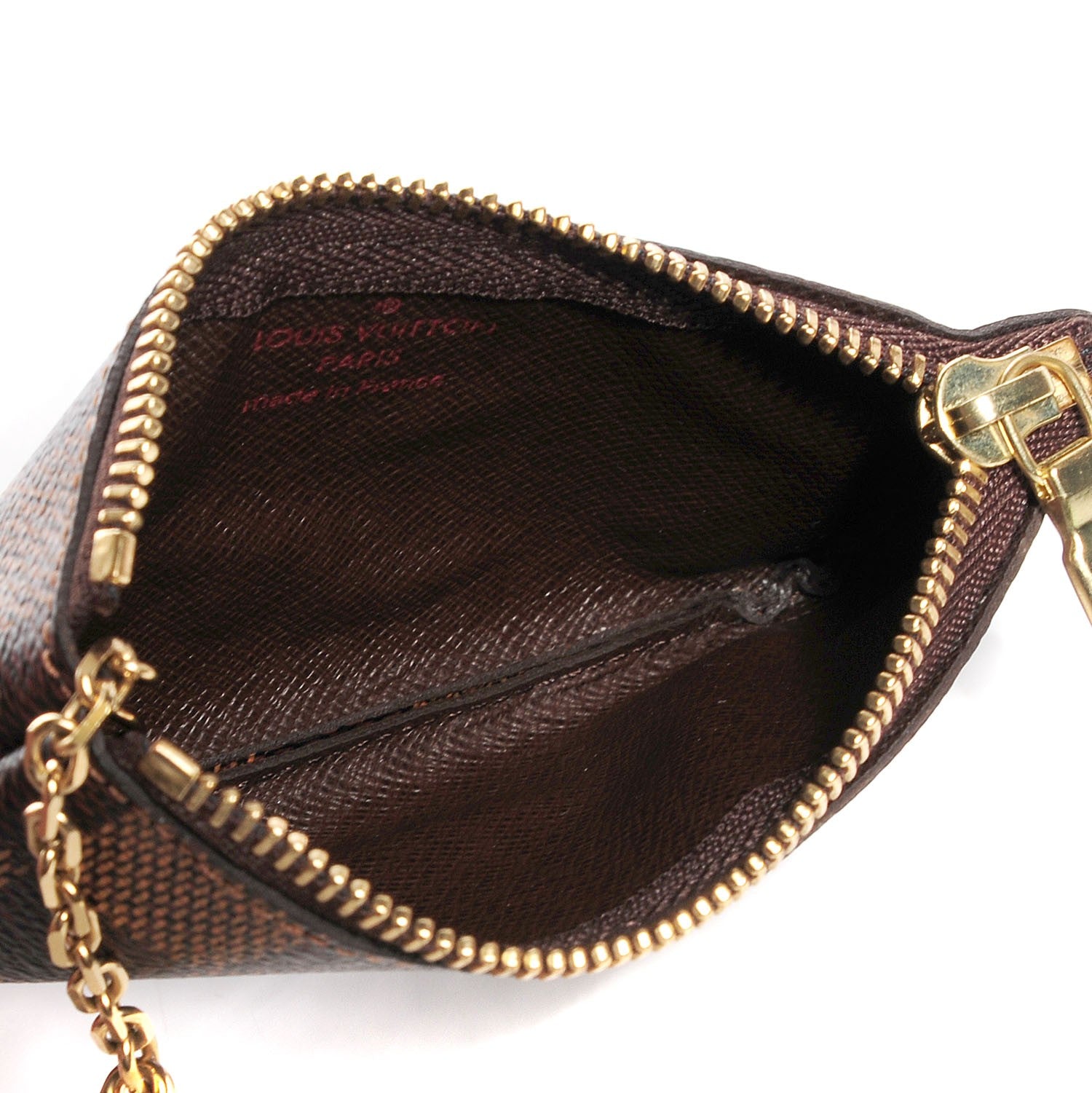 Louis Vuitton Damier Ebene Key Pouch 4 of 7