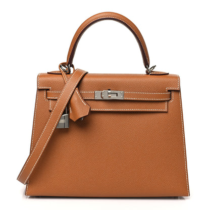 Hermes Epsom Kelly Sellier 25 Gold 1 of 10