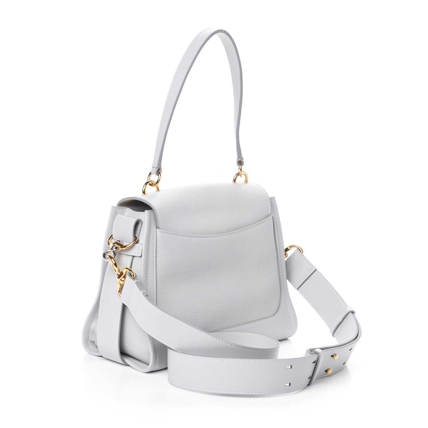 Chloe Calfskin Small Tess Day Bag Light Cloud 3 of 9