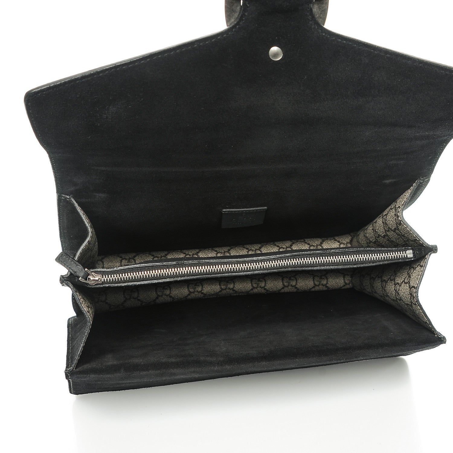 Gucci GG Supreme Monogram Medium Dionysus Shoulder Bag Black 5 of 7