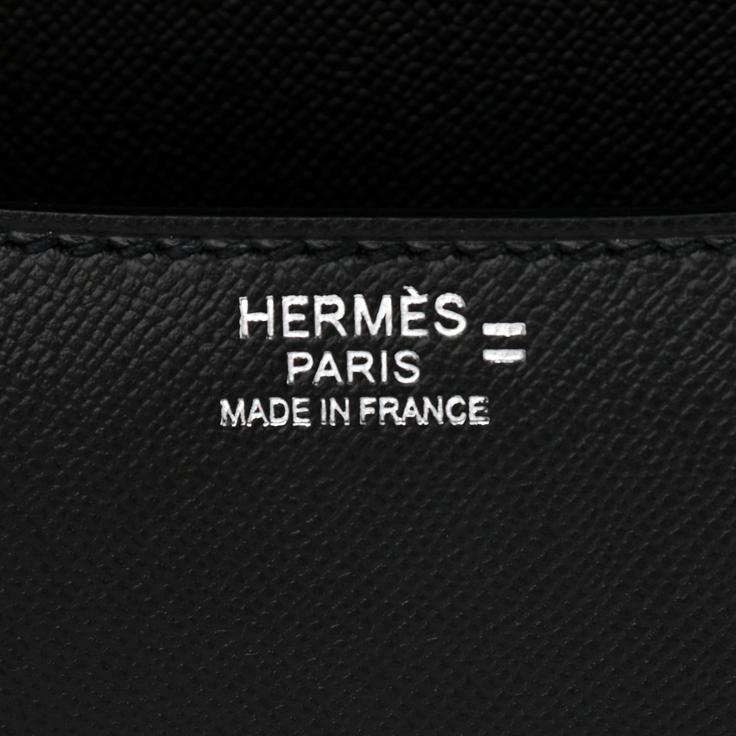 Hermes Madame Calfskin Lizard Constance 24 Black Ombre 6 of 9
