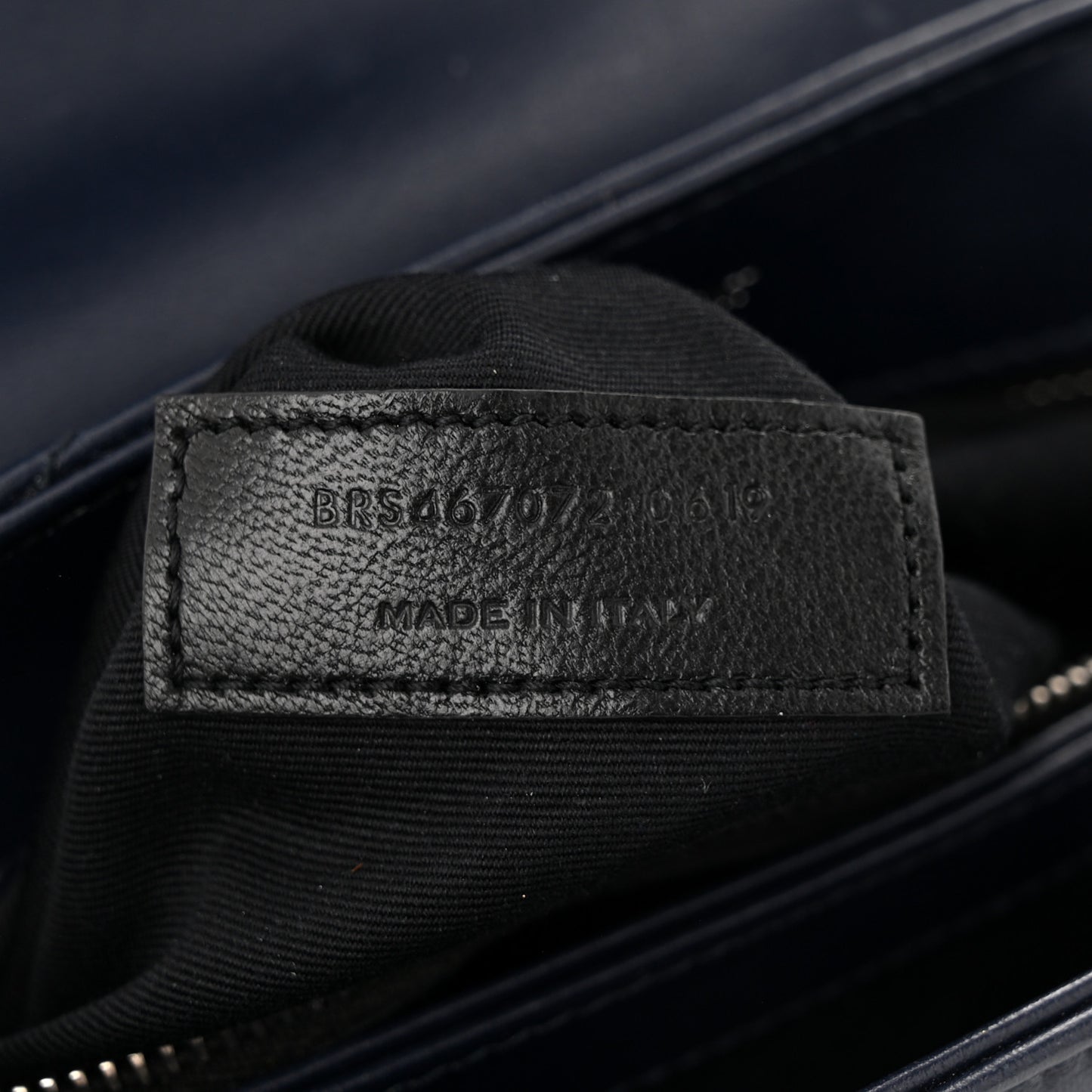 Calfskin Y Quilted Monogram Toy Loulou Satchel Navy