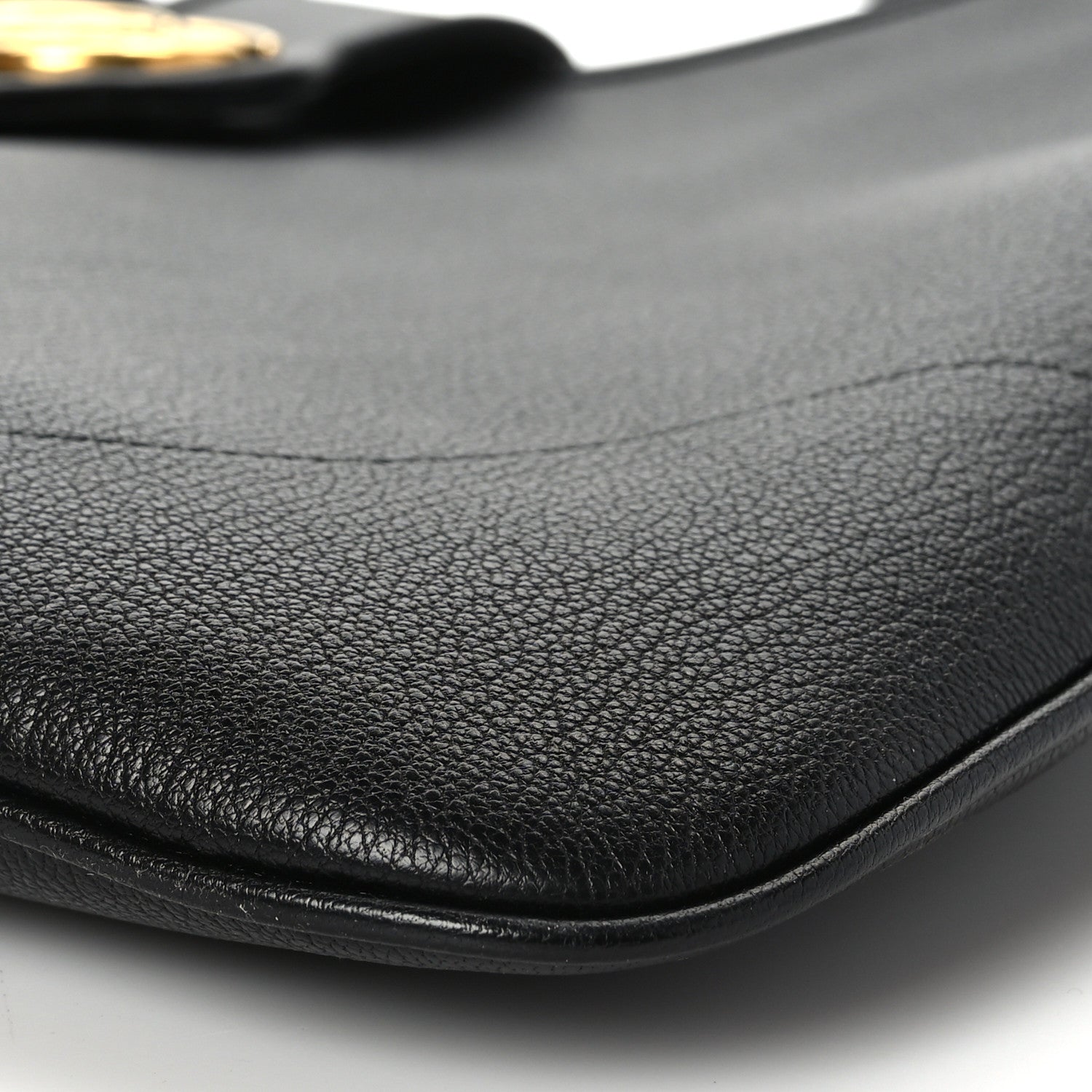 Gucci Goatskin Large Aphrodite Shoulder Bag Black 10 of 10