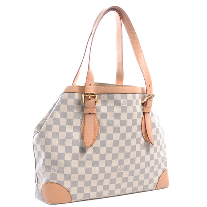 Louis Vuitton Damier Azur Hampstead MM 3 of 7