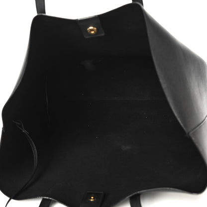 Saint Laurent Calfskin Large Shopping Tote Black 5 of 15